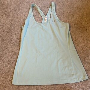Light blue workout tank